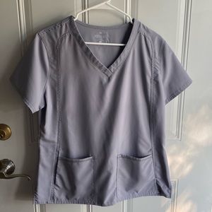 Medcouture Grey Womens Scrub Set